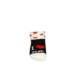 BROSS Baby Thermo-Stoppersocken I love Mum 3 Paar
