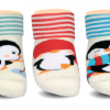 BROSS Baby Thermo-Stoppersocken Pinguin 3 Paar